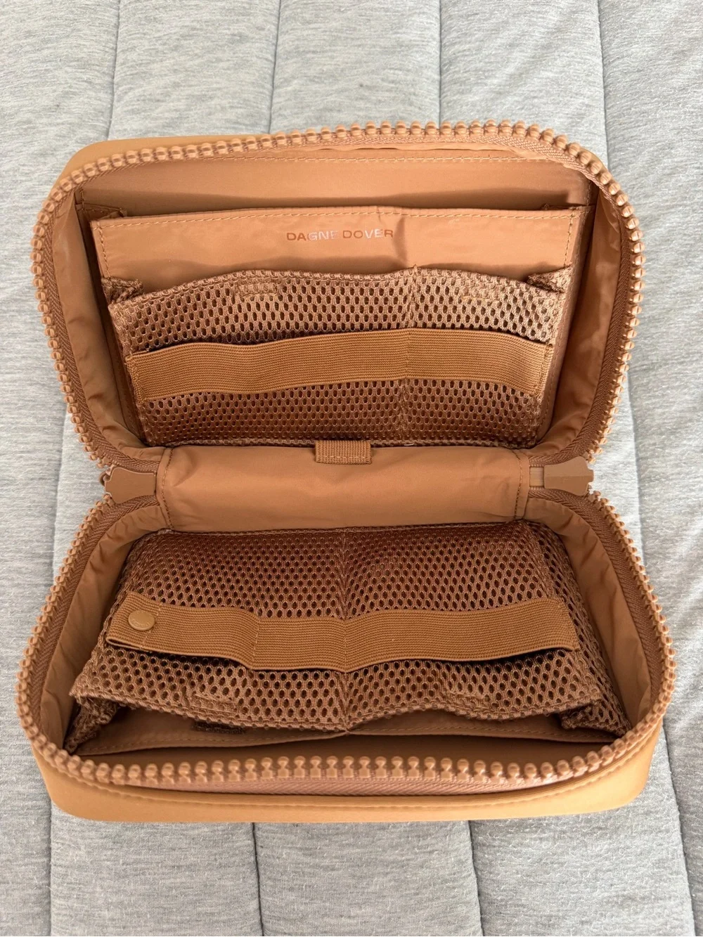 Dagne Dover - Arlo Neoprene Tech Organizer (Camel)